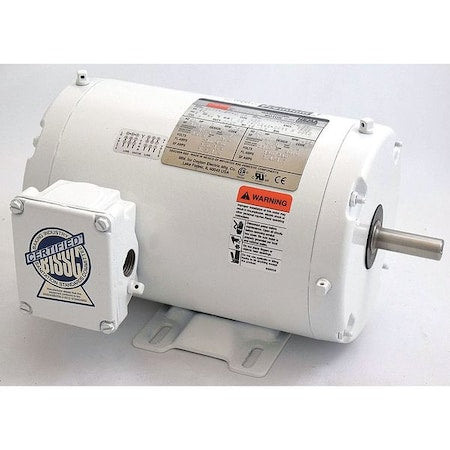 Dayton 1TTC1 - Washdown Motor,1hp,1750 RPM,56,230/460 VAC