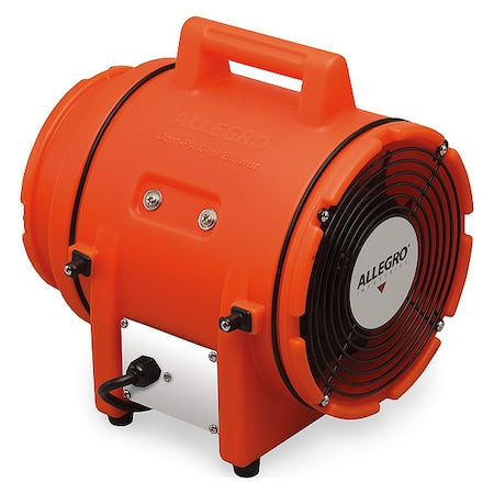 Allegro Industries 9536 - Confined Space Fan,Orange,12" W