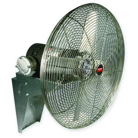 Dayton 1VCH2 - Standard Duty Hazardous Location Industrial Fan, Wall Mount, 30 in Blade Dia, 115/230 V, 10,937 cfm