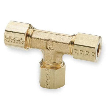 Parker 164C-2 - Tee,Brass,Comp1/8",1/8",1/8",PK10