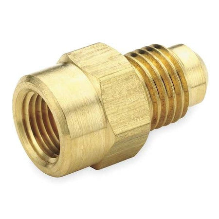 Parker 46F-4-6 - Strt,Brass,Flared1/4",FNPT3/8",PK10