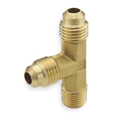 Parker 151F-4-4 - Tee,Flared1/4",MNPT1/4",Flared1/4",PK10