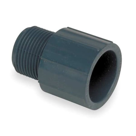 N/A 836-030 - PVC Male Adapter, MNPT x Socket, 3 in Pipe Size