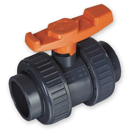 Gf Piping Systems 163375019 - 1" Socket CPVC Ball Valve Inline True Union