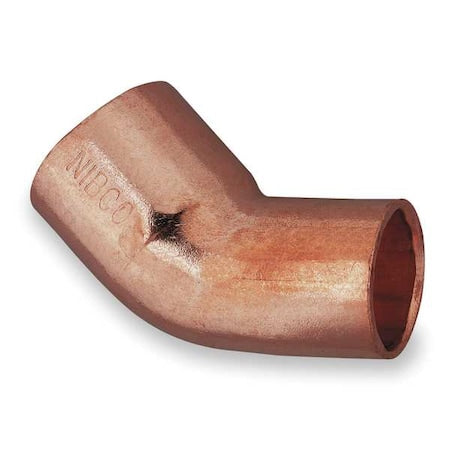 Nibco 6062 11/2 - 1-1/2" NOM FTG x C Copper 45 Degree Elbow