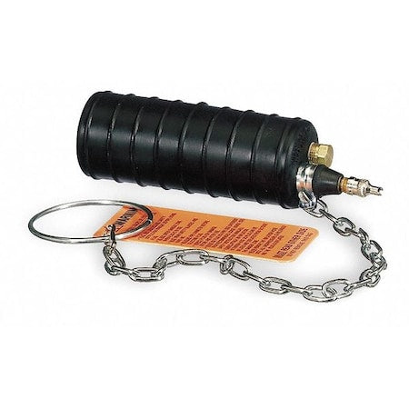 Cherne 262010 - Test Ball Plug,Ring&Chain,6"Deflate L