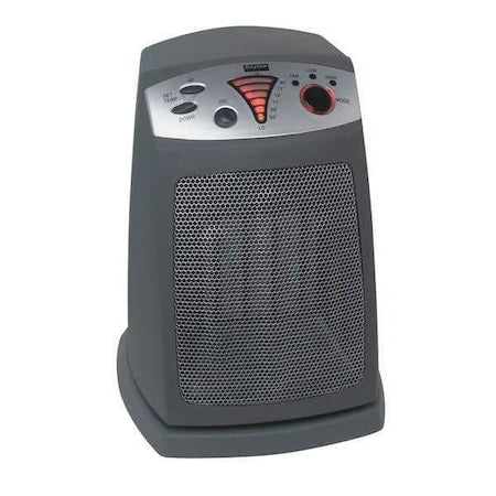 Dayton 1VNX1 - Portable Electric Heater, 1500/900, 120 V AC, 1 Phase, 5118 / 3071 Btu H, Oscillating