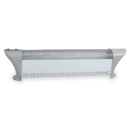 Dayton 1VNX4 - Electric Baseboard Heater, 1500 W, 120 V AC, 1 Phase, 5118 Btu H, Non-Oscillating
