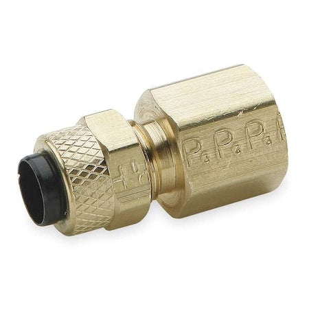 Parker 66P-4-2 - 1/4" Compression x 1/8" FNPT Brass Connector 10 PK