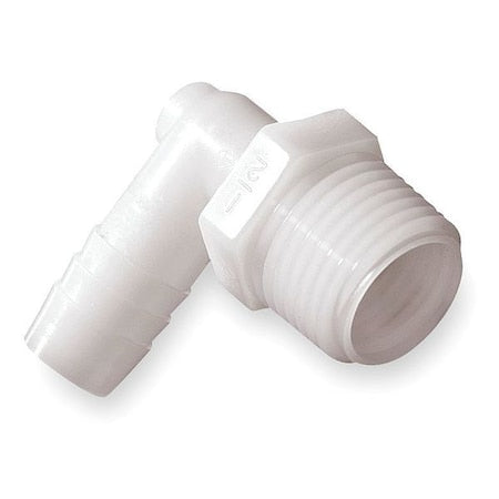 Eldon James L4-3HDPE - Elbow,HDPE,Barbed3/16",MNPT1/4",PK10