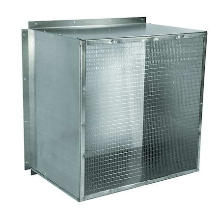 Dayton 16D546 - Intake Guard,10 In Bl,Galv Steel,14 1/8 In