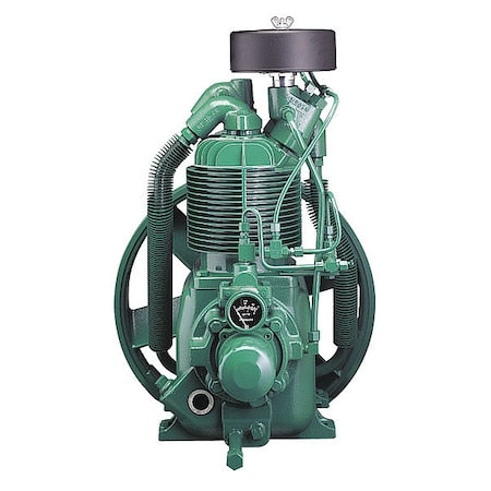 Speedaire 1WD23 - Air Compressor Pump, 5 hp, 7 1/2 hp, 2 Stage, 64 fl oz Oil Capacity, 2 Cylinder