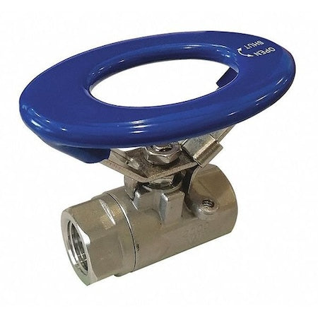 G-SSO-50V - 1/2" FNPT Stainless Steel Ball Valve Inline