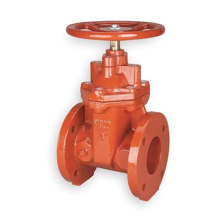 Nibco F619RW 6 - Gate Valve,Class 125,6 In.,Flange