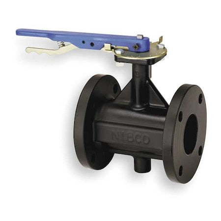 Nibco FC27653 3 - Butterfly Valve,Lever,3 In,Cast Iron