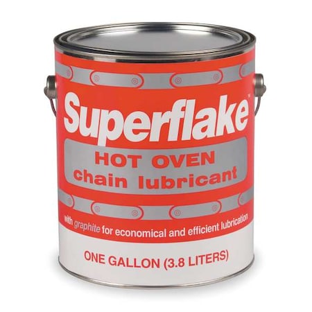 Slip Plate SLIPHOCL-4X1G - Chain & Wire Rope Lubricant, 1 gal, Can, Polyglycol, Water Base, 450 Degrees F Max Op Temp, Black, SLIP Plate Series