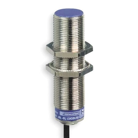 Telemecanique Sensors XS518B1DAL2 - Cylindrical, Inductive Proximity Sensor, 18 mm Dia., Brass, 2 m, Bare Wire, 2 Wires, Shielded