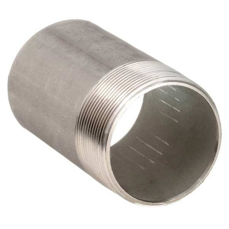 T6WNE5 - Pipe Nipple,SS,3/4",NPT,3"