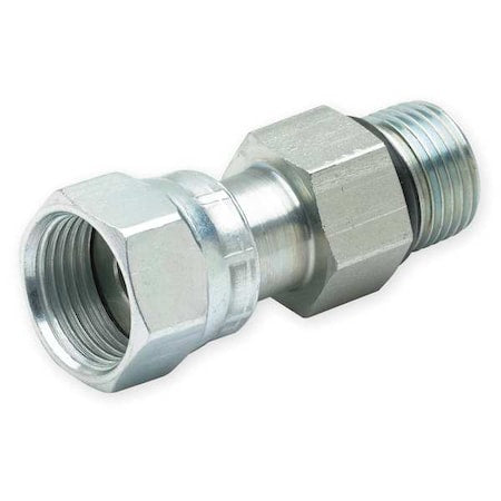 Parker 8 F65OL-S - Swivel Connect,Zinc Steel, SAE,1/2 In