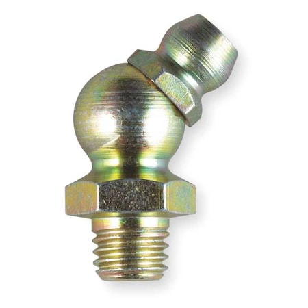 Kingfisher 1XGK6 - Grease Fitting,Steel,1 in,8,000 psi,PK10