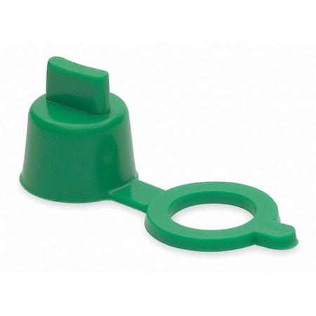 Gf&D Systems 1XGL3 - Grease Fitting Cap,Green,PK10
