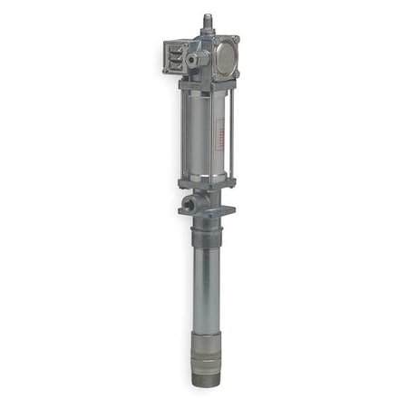 Lincoln Industrial 282396 - Drum Pump, Air, 16 gal, 55 gal, 250 gal, 275 gal Container Size, 600 psi, 6 gpm, 1/2"