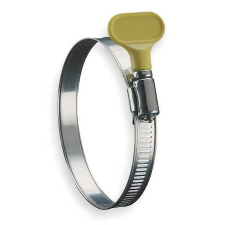6Y004 - Worm Gear Hose Clamp,1/2"W,5/16"ID,PK10