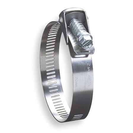 5888 - Worm Gear Hose Clamp,9/16"W,2"ID,PK10