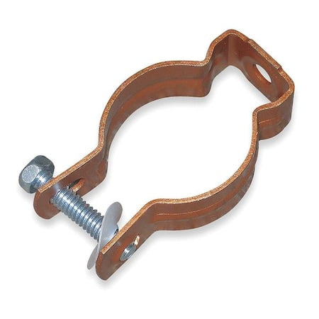 Nvent Caddy CD3B37CP - One Piece Pipe Clip,1 1/2 In,350 lb Max