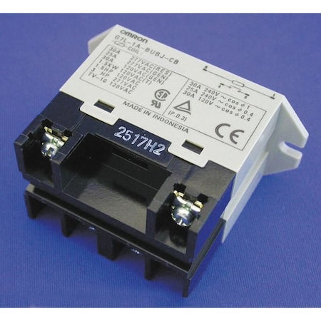 Omron G7L-1A-BUBJ-CB-DC12 - Top Flange, Enclosed Power Relay, Square, 30 A, 4 Pins, Screw