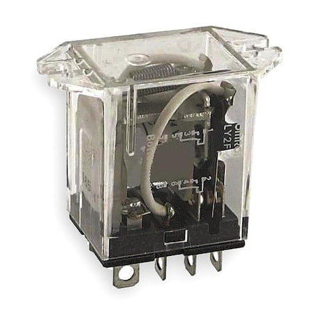 Omron LY2F-DC24 - Flange Relay,24 VDC,8 Pins,10 A @ 120 V AC