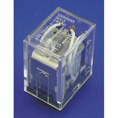 Omron MY3-AC220/240 - Plug-In, General Purpose Relay, Square, 5 A, 11 Pins, Quick Connect