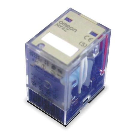 Omron MY4Z-DC24(S) - Plug-In, General Purpose Relay, Square, 5 A, 14 Pins, Quick Connect