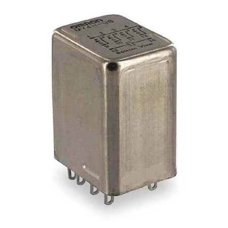 Omron MY4H-US-AC110/120 - Plug-In, General Purpose Relay, Square, 3 A, 14 Pins, Quick Connect
