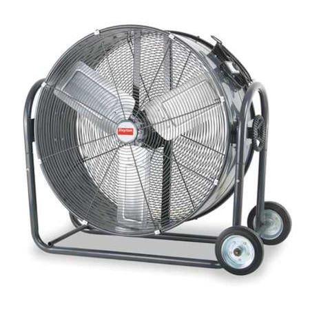 Dayton 1YNW4 - Standard Duty Air Circulator, Floor Mount, 30 in Blade Dia, 115 V, 4,700/6,900 cfm, Non-Oscillating