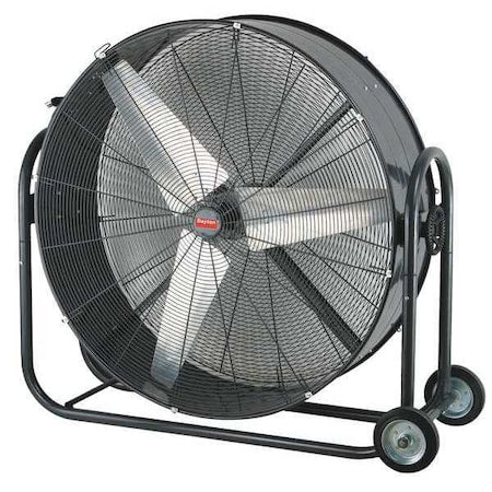 Dayton 1YNW6 - Standard Duty Air Circulator, Floor Mount, 42 in Blade Dia, 115 V, 9000/15,000 cfm, Non-Oscillating