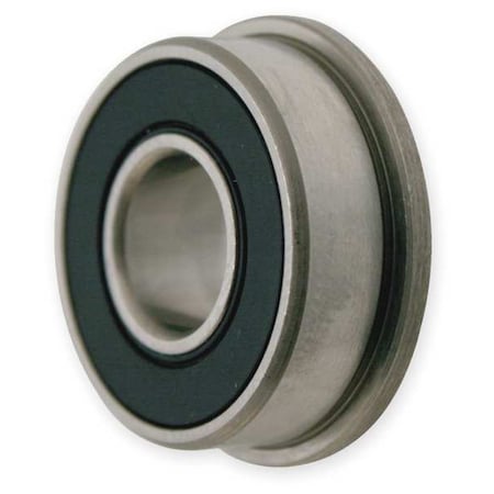 Dayton 1ZGE5 - Radial Ball Bearing, R3 Industry Number, Double Sealed, 3/16 in Dia, Alloy Steel