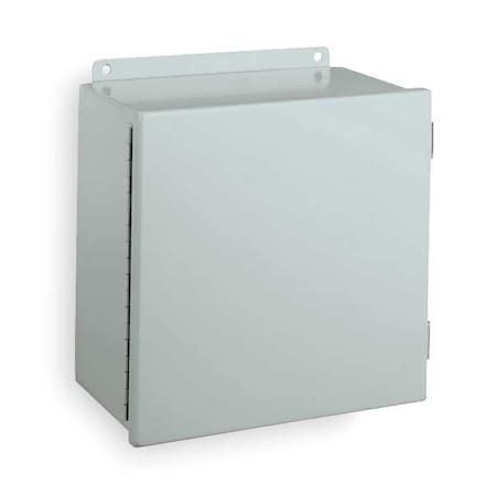 Wiegmann B060404CH - Screw Clamps Electrical Enclosures, 6 in H, 4 in D, 4 in W, 12, 13, Steel