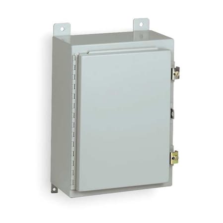 Wiegmann N12242006 - Padlockable Hasp Electrical Enclosures, 24 in H, 6 in D, 20 in W, 12, 13, Steel