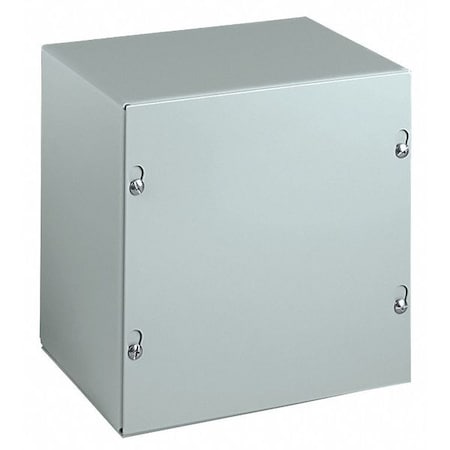 Wiegmann SC121206NK - Captive Screws Electrical Enclosures, 12 in H, 6 in D, 12 in W, 1, Steel
