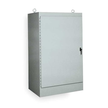 Wiegmann WA602418FS - 3 Point Latch with Padlock Handle Electrical Enclosures, 60 in H, 18 in D, 60 in W, 12, Steel