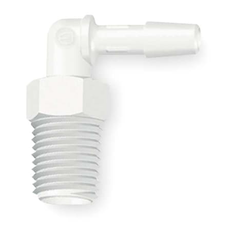Eldon James L2-4WP - 1/4" Barbed x 1/8" MNPT 90 Degree Elbow PK 10