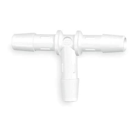 Eldon James T0-5WP - Tee,Polypropylene,Barbed5/16in,PK10