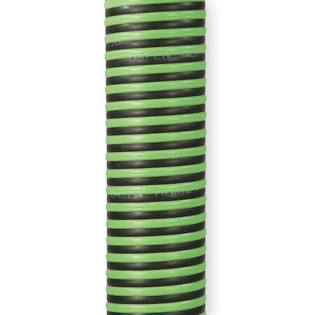 Continental 20450352 - 4" ID x 100 ft Rubber Discharge & Suction Hose BK/GN