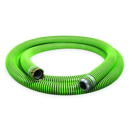 Continental GH200-10MF-G - Water Hose,2" ID x 10 ft.,Green