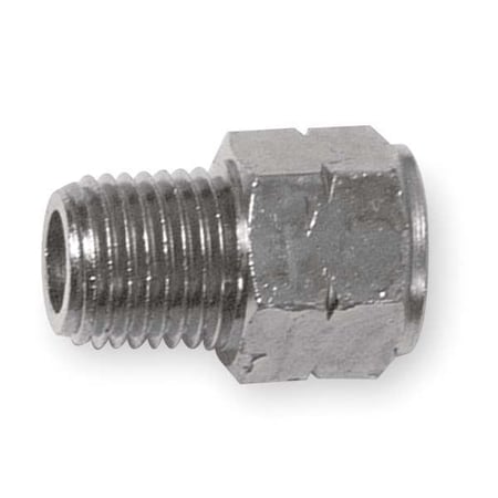 Aignep Usa 82241N-06-06 - Adapter Nickel Plated Brass Adapter, 3/8 in Male NPT X 3/8 in Female BSPP