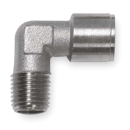 Aignep Usa 82520N-06 - 90 Degrees Elbow Nickel Plated Brass Street Elbow, 3/8 in Male NPT X 3/8 in Female NPT