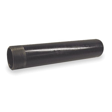 40910TS - 2" x 6" TOE Black Pipe Nipple Sch 80