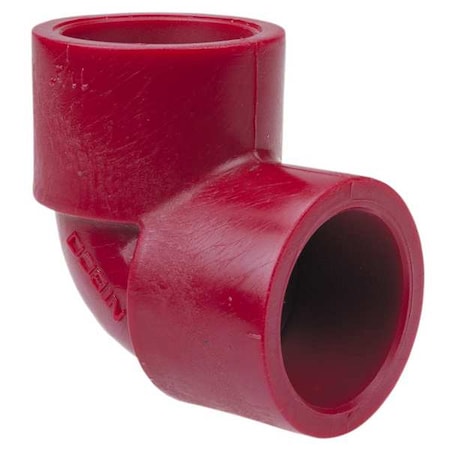 Nibco 6507 11/2 - PVDF, 90 Elbow, 1 1/2 in, 1 1/2 in