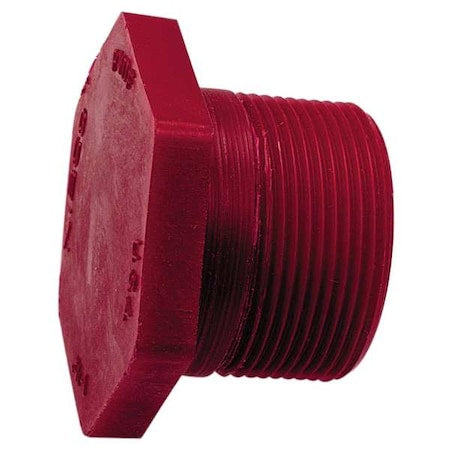 Nibco 6516-4 1/2 - Hex Head Plug, 1/2 in, Schedule 80,MNPT